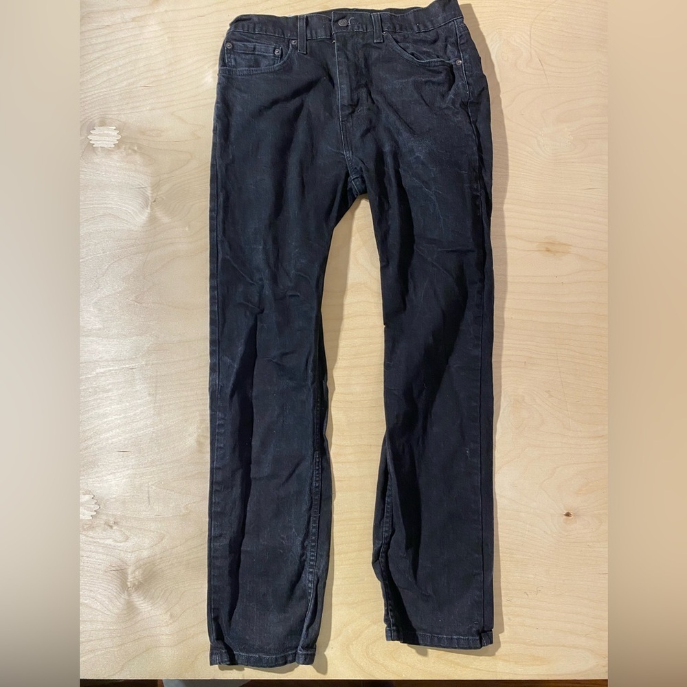 Levi's Water<Less Black 505 Jeans 34 x 32 (D)